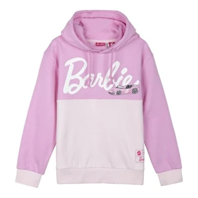 Afbeelding van Kinderhoodie Barbie Roze Maat 10 Jaar