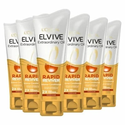 Afbeelding van 6x L&#039;Oréal Elvive Extraordinary Oil Rapid Reviver Conditioner 200 ml