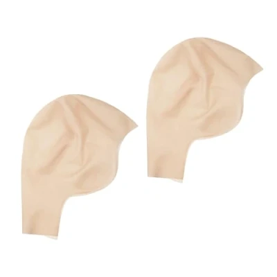 Afbeelding van XNIVUIS 2 stuks kale hoeden huid kaal hoofd cover latex kap pruik kostuum accessoire nep hoofdhuid rekwisieten Cosplay,