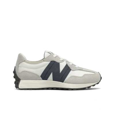Afbeelding van New Balance GS327FE Unisex Sneakers laag voor kinderen, Maat: 35.5, Grey Leer en textiel