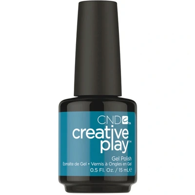 Afbeelding van CND Creative Play Gel Polish #503 Teal The Wee Hours 15 ml
