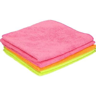 Afbeelding van 20x Sorbo microvezel huishoud/schoonmaakdoek gekleurd 35 x cm Vaatdoekjes