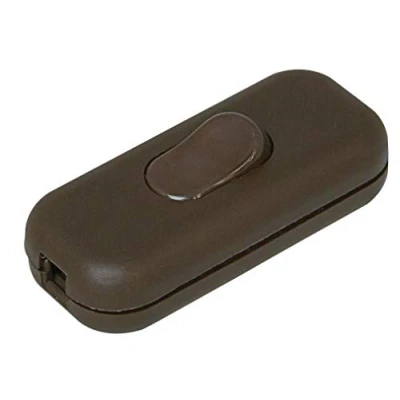 Afbeelding van Kopp 191306088 snoerschakelaar, 1 polig, 250 V, 6 A, bruin