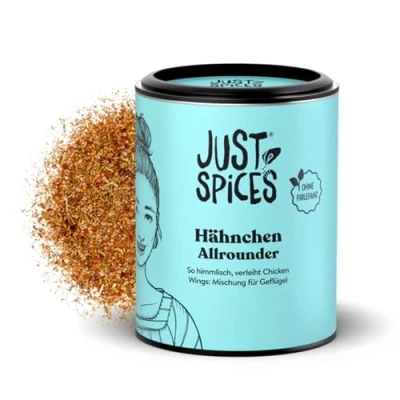 Afbeelding van Just Spices Allrounder kip I Mariniere gevogelte, gebraden kip, vleugels en nog veel meer kruidenpotje, 79 g