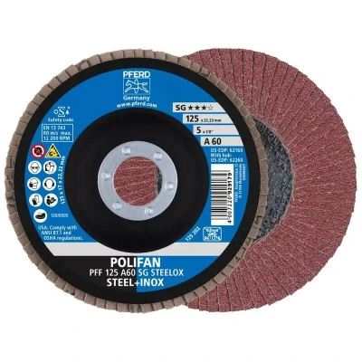 Afbeelding van Polifan Tandveerring Pff 125 A 60 Sg Steelox Pferd 67606125 Diameter Mm 10 Stuks