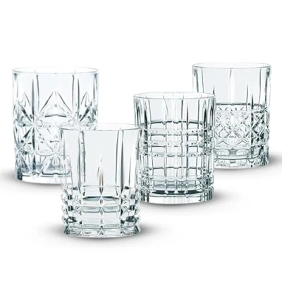 Afbeelding van Spiegelau &amp; Nachtmann, 4 delige bekerset, kristalglas, 345 ml, Highland, 95906, Transparant