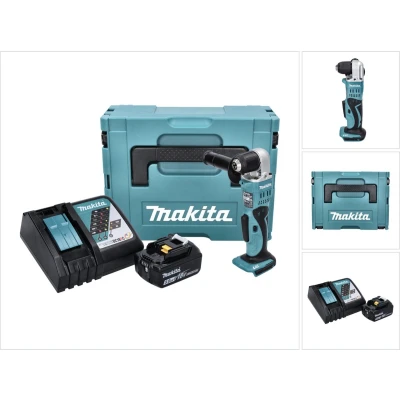 Afbeelding van Makita DDA 351 RT1J accu haakse boormachine 18 V 13,5 Nm + 1x 5.0 Ah lader Makpac