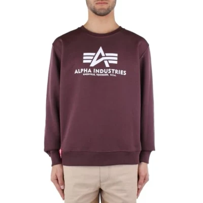 Afbeelding van Alpha Industries Sweater, Heren, Maat: Large, Red