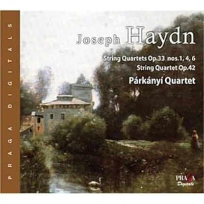 Afbeelding van Párkányi Quartet Haydn: Quatuors Op. 33 Nos. 1 4 (CD)
