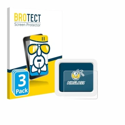 Afbeelding van BROTECT Screenprotector voor Xiaomi Smart Temperature and Humidity Monitor 3 Mini Folie Beschermfolie Beschermglas transparant (3 Stuks)