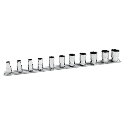 Afbeelding van Bahco 1/4&quot; dopsleutelset mm op rail 6711MB