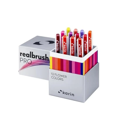 Afbeelding van Karin Realbrush PRO Set 12 stuks Flower