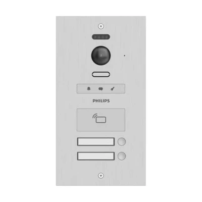 Afbeelding van Philips WelcomeHive Pro 2 Buitenunit voor Video deurintercom WiFi Aluminium