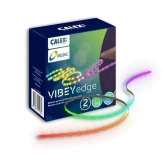 Afbeelding van Calex Vibey LED Strip Batterijen 2M RGBIC + CCT