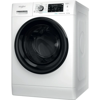 Afbeelding van Whirlpool FFWDD1076258B Was droogcombinatie Vrijstaand Voorbelading Wit E