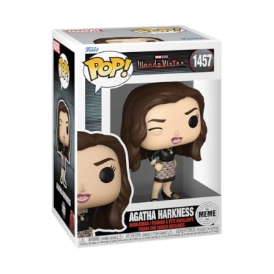 Afbeelding van Funko Pop! TV: Meme Agatha Harkness​ WandaVision Vinylfiguur om te verzamelen Cadeau idee Officiële Merchandise Speelgoed voor kinderen en volwassenen tv fans modelfiguur