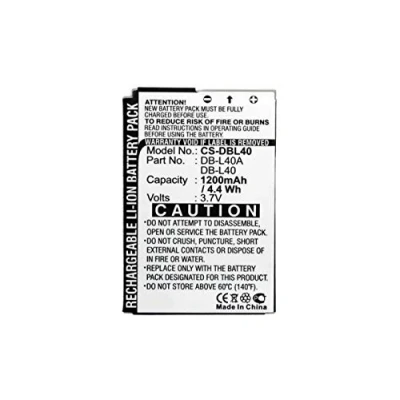 Afbeelding van Amsahr Digitale vervangende camera en camcorder batterij voor Sanyo DBL40, DBL40AU, VPCHD700