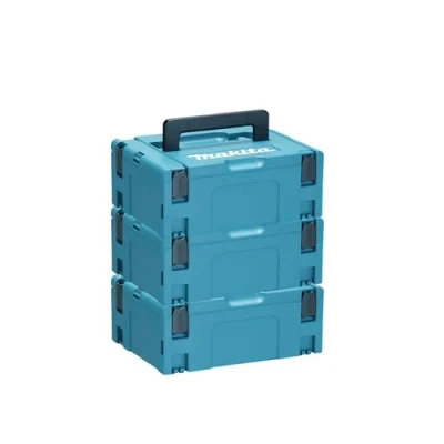 Afbeelding van Makita MAKPACSET2 Makpac Gr. 2 transportbox set van 3, 22 x 250 mm