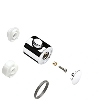 Afbeelding van Hansgrohe bedieningselement sanitaire kraan knop chroom look 96618000