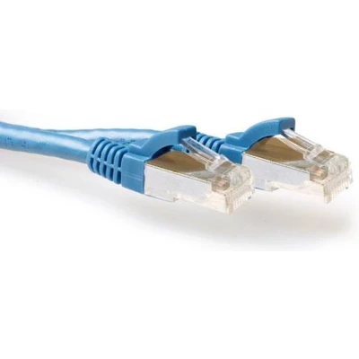 Afbeelding van ACT FB6610 SFTP CAT6A Patchkabel Snagless Blauw 10 meter