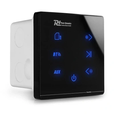 Afbeelding van Power Dynamics Powerline A100B inbouw versterker met Bluetooth 4x