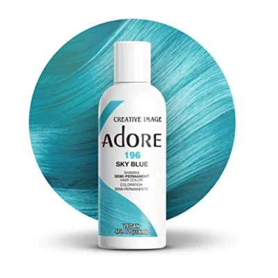 Afbeelding van Adore col. Sky Blue 4 Oz. (196) haarverf