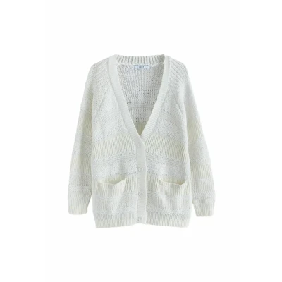 Afbeelding van Next TALL FIT UP Stitch Vest, Dames, Maat: XXLxT, White