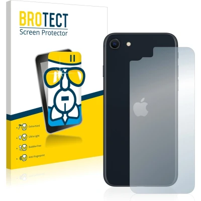 Afbeelding van BROTECT AirGlass kogelwerende glasfolie (1 Stuk, Apple iPhone SE (3e generatie)), Smartphone beschermfolie, Transparant