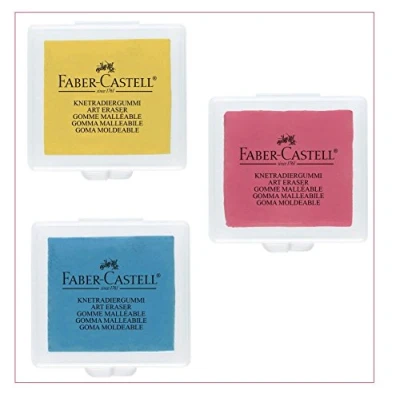 Afbeelding van Faber Castell kneedgum, 3 stuks, willekeurige selectie