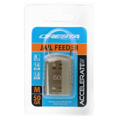 Afbeelding van Cresta Accellerate Jail Feeders Maat : Medium 50g