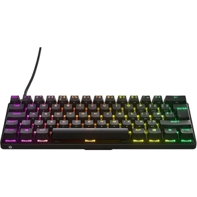 Afbeelding van SteelSeries Apex Pro Mini HyperMagnetic gamingtoetsenbord &#039;s Werelds snelste toetsenbord Aanpasbare activering Compact 60% ontwerp RGB PBT keycaps USB C Engelse QWERTY indeling