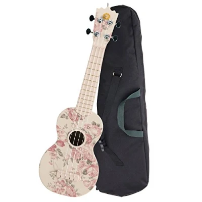Afbeelding van Classic Cantabile BeachBuddy desert rose, sopraan ukulele ABS