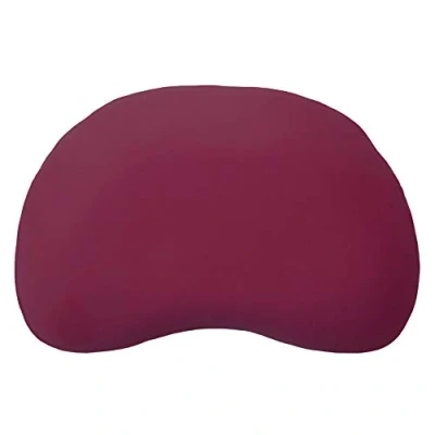 Afbeelding van Edda Lux® Hoes geschikt voor Tempur Sonata S, M, L hoofdkussen, 61 x 40 cm, vormvaste jersey kussensloop slaapkussen, van 100% katoen, in Bordeaux