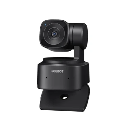 Afbeelding van OBSBOT Tiny SE 1080P 100FPS Webcam voor PC, AI Tracking PTZ Streaming Camera met 1/2,8&quot; Sensor, Gebarenbediening, Dual ISO, Staggered HDR, Mac, Laptop, Tablet, Vergaderingen, Gaming, enz.