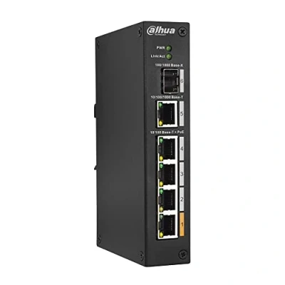 Afbeelding van Dahua 4 Port PoE Switch, DH PFS3106 4ET 60 4x 60W