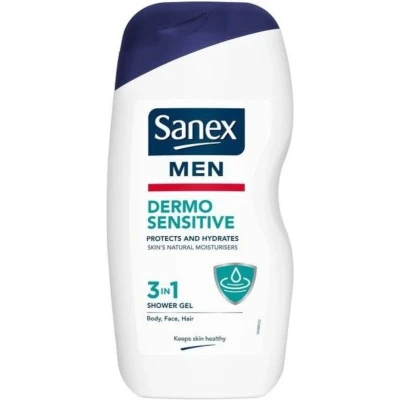 Afbeelding van Sanex Douchegel For Men Sensitive 250 ml