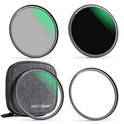 Afbeelding van K&amp;F Concept 72mm Magnetische Lens Filter Kit UV CPL ND1000 Adapter Ring Optisch Glas Camera Pouch Quick Swap System (Nano X Serie)