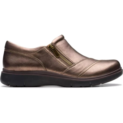 Afbeelding van Clarks Certina Pure dames instapper Bronze maat 39 (EU) 5.5 (UK)
