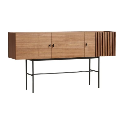 Afbeelding van Woud Array bijzettafel, 180 cm Walnoot