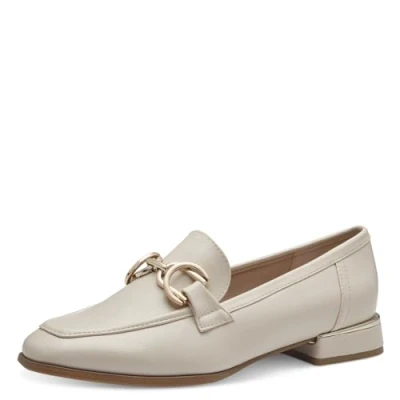 Afbeelding van MARCO TOZZI Loafers by Guido Maria Kretschmer 2 24216 42 dames, Cream, 39 EU