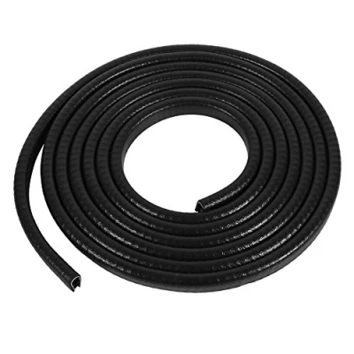 Afbeelding van 3 m randbescherming autodeur, rubberen afdichting, deurbescherming, deurrandbescherming auto, randstrepen, anti botsing