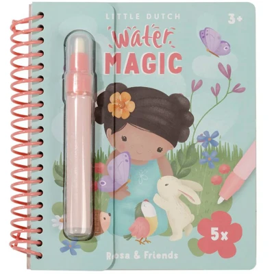 Afbeelding van Little dutch waterkleurboek rosa and friends