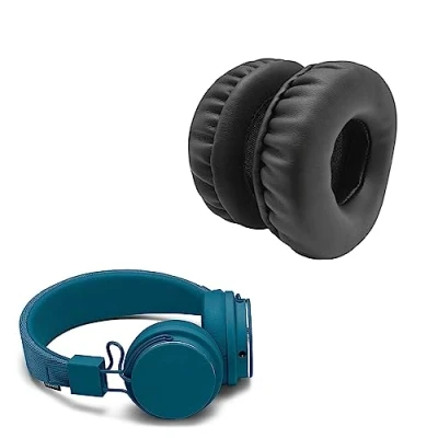 Afbeelding van Vervanging Oorkussens Lederen Memory Foam Oorbeschermer voor Urbanears Plattan Hoofdtelefoon Zwart
