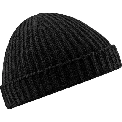 Afbeelding van Beechfield Retro Trawler Skull cap One size Zwart
