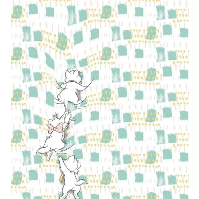 Afbeelding van Komar Vliesbehang Kitty Climbers 250x280 cm (breedte x hoogte) (set)