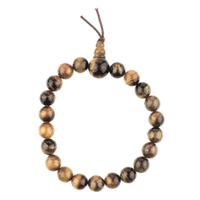 Afbeelding van Ruben Robijn Tijgeroog powerbead armband