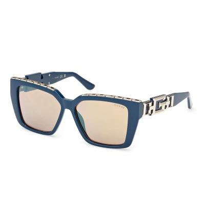 Afbeelding van Guess Gu7915 Zonnebril Blauw Man