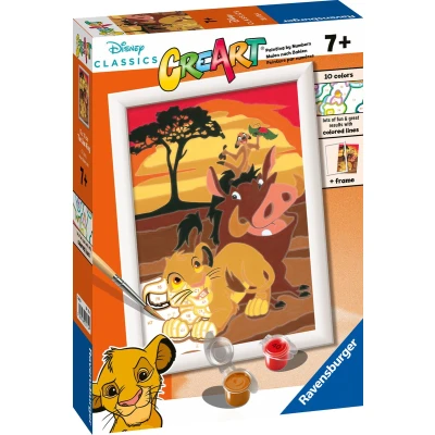 Afbeelding van Ravensburger CreArt Schilderen op Nummer The Lion King