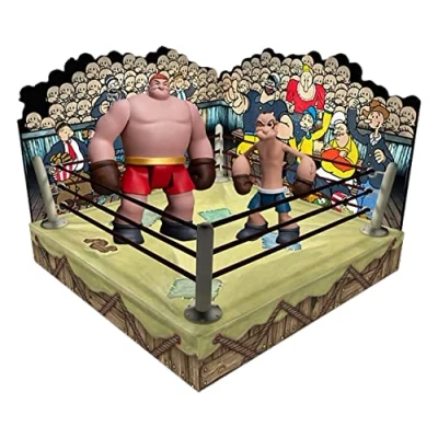 Afbeelding van Mezco Popeye &amp; Oxheart Actiefiguur 5 Points Boxed Set Deluxe van kunststof