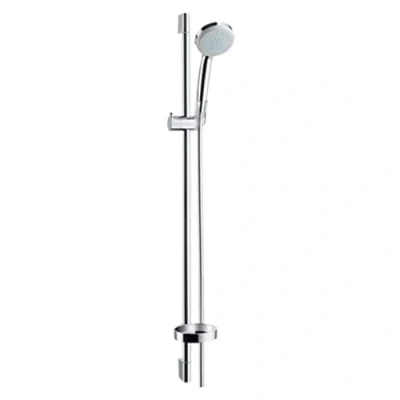 Afbeelding van Hansgrohe Unica C Glijstangset 90 Cm. Met Croma 100 Vario Ecosmart Chroom